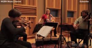 WGBH Music: Cypress Quartet plays Barber's "Adagio for Strings"